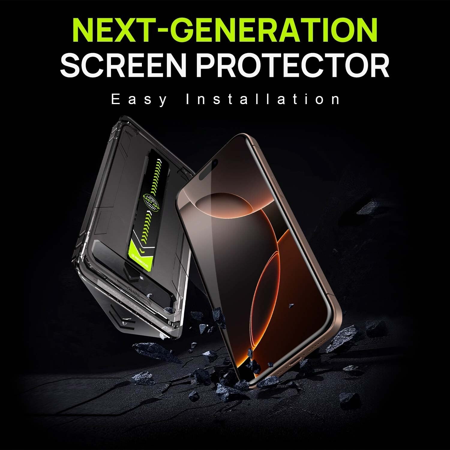 2X For Apple iPhone 17 Pro Max Air Tempered Glass Screen Protector