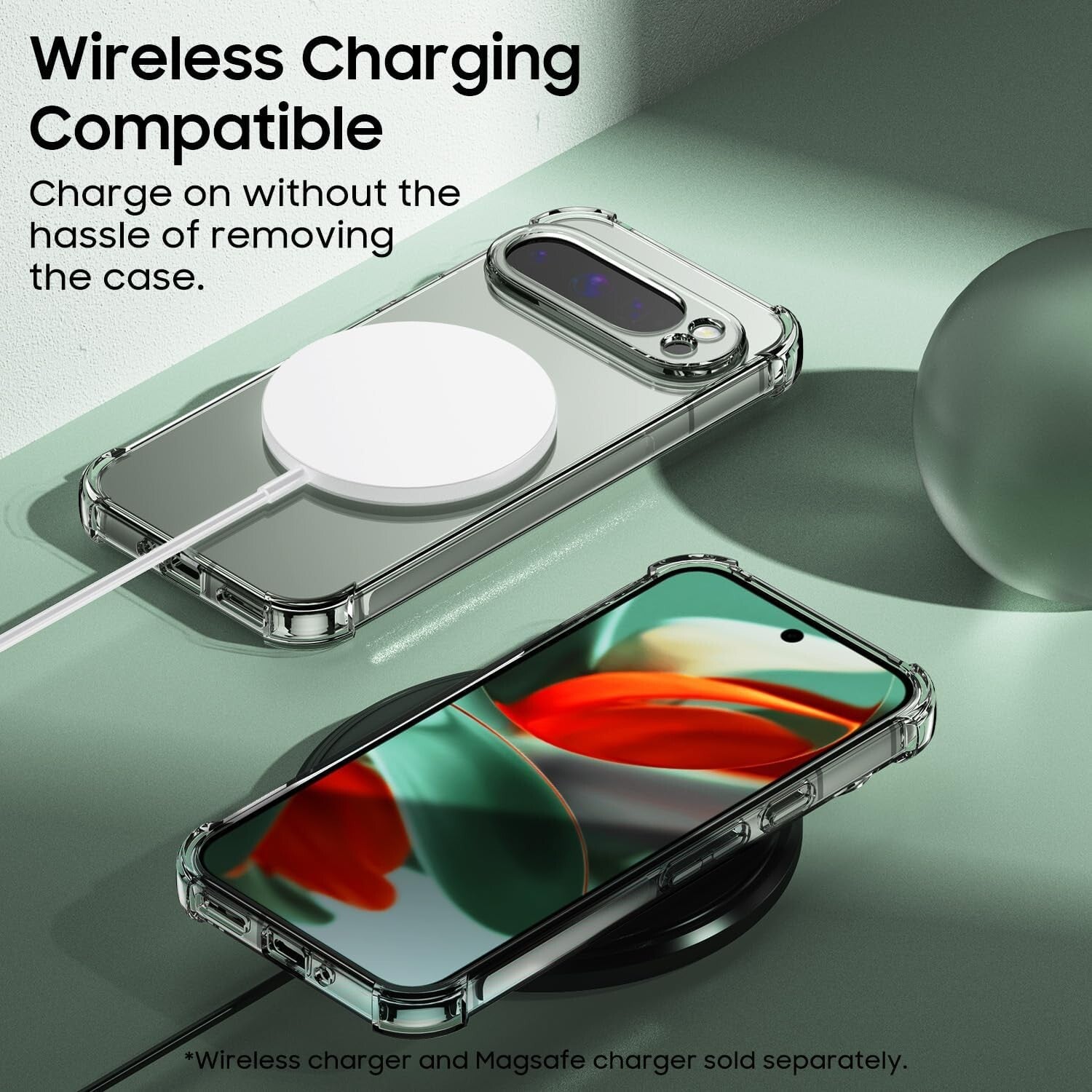 For Google Pixel 10/10 Pro/10 Pro XL Case Clear Shockproof Bumper Cover