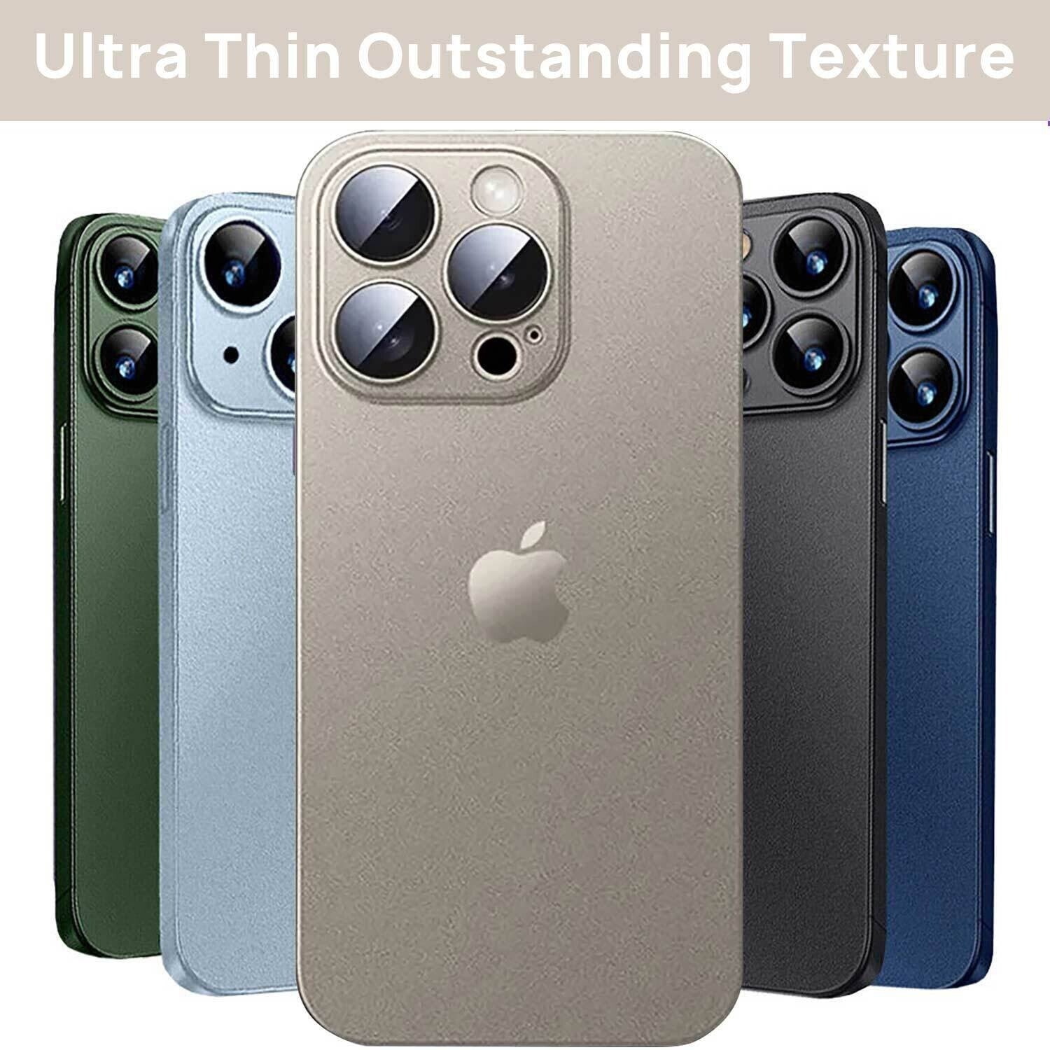 Matte Case For iPhone 17 Pro Max Air Ultra Slim Shockproof Cover