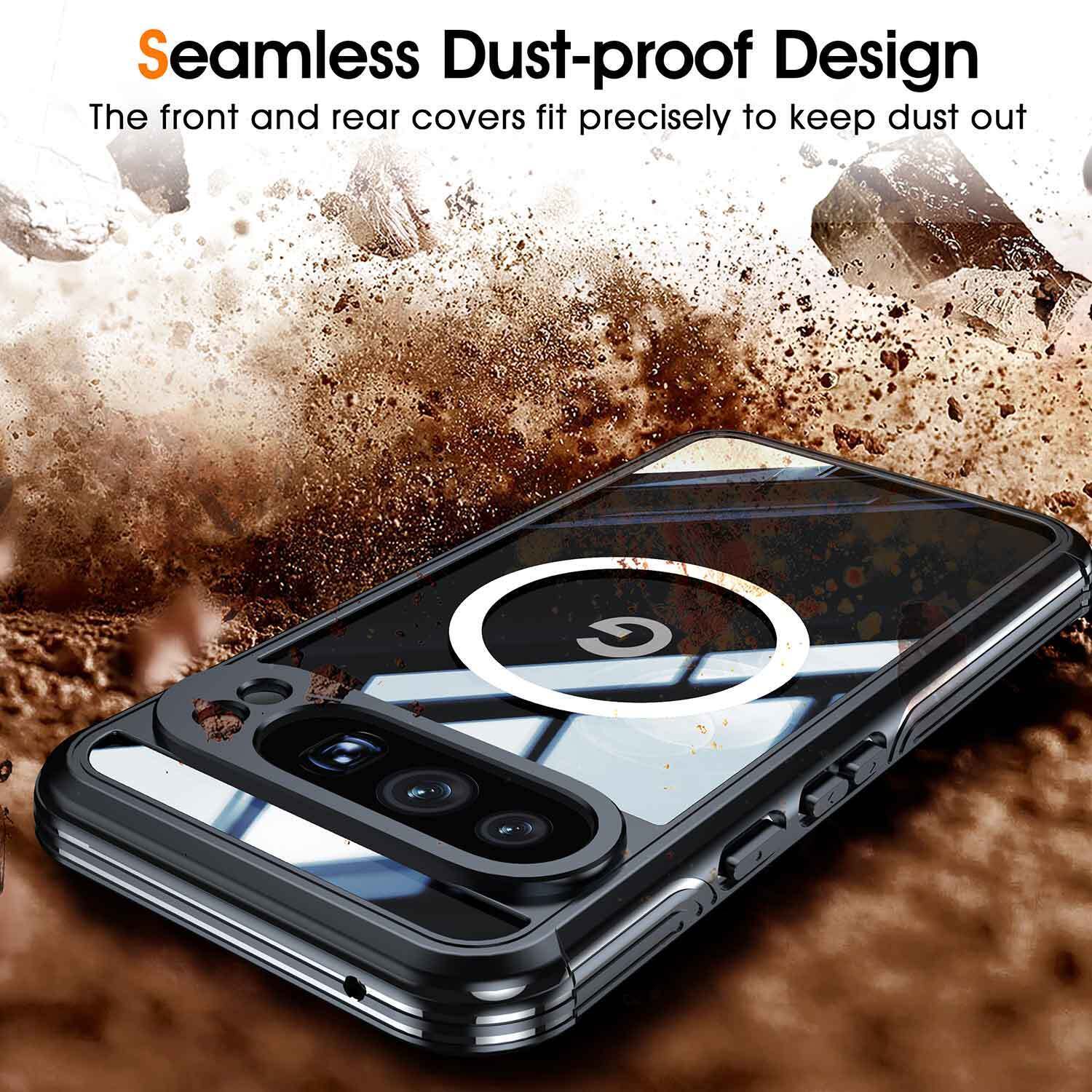 For Google Pixel 10 /10 Pro/10 Pro XL Magsafe Heavy Duty Shockproof 360 Full Body Case