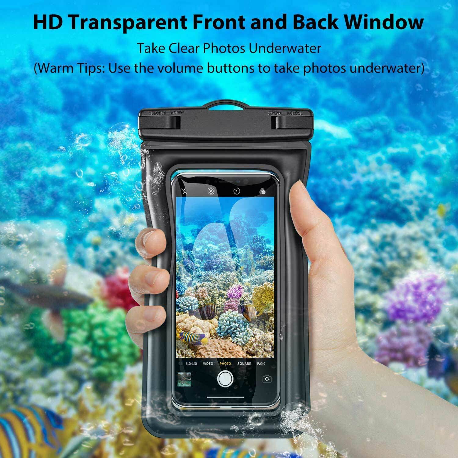 Waterproof Phone Pouch Dry Bag Portable Lanyard For iPhone 17