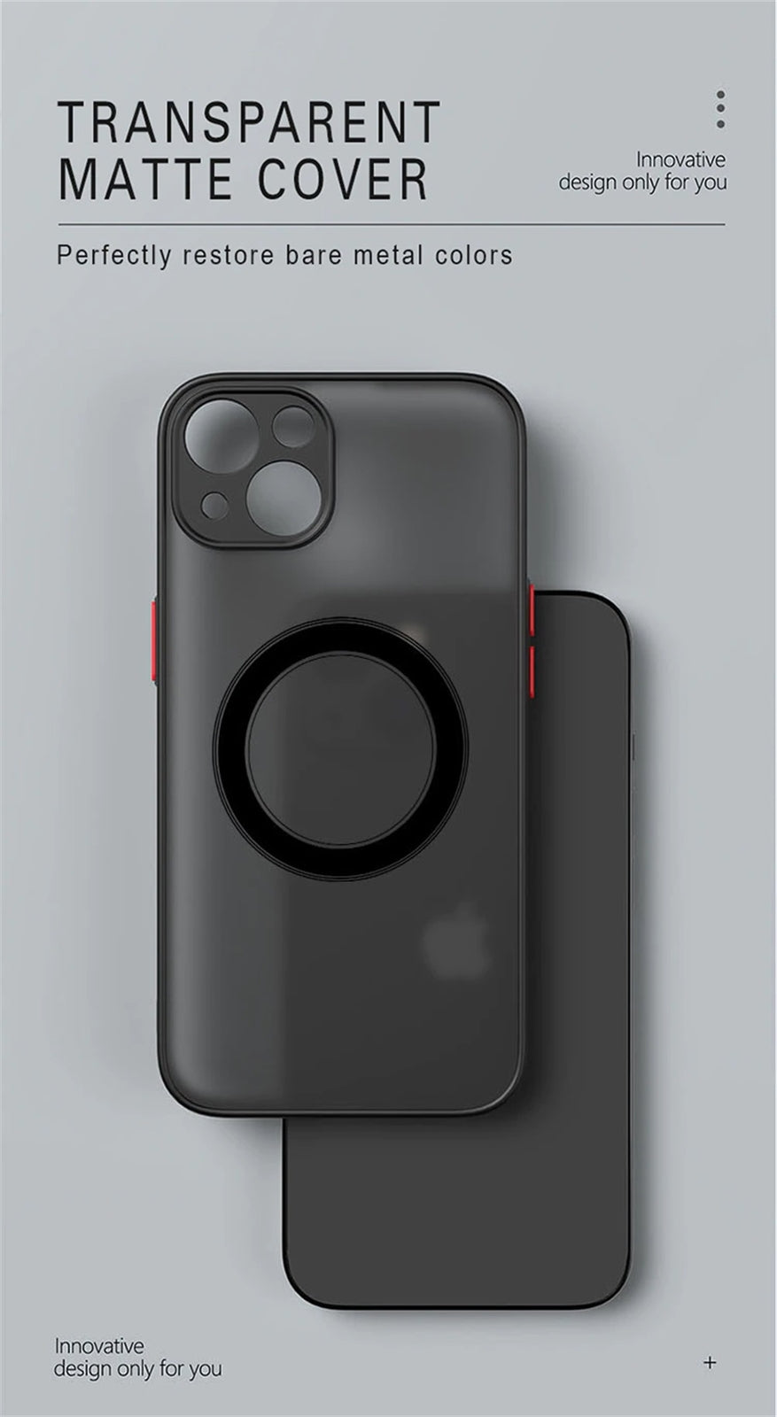 Shockproof Armor Magnetic Matte Case Cover For iPhone 17 Pro Max Air