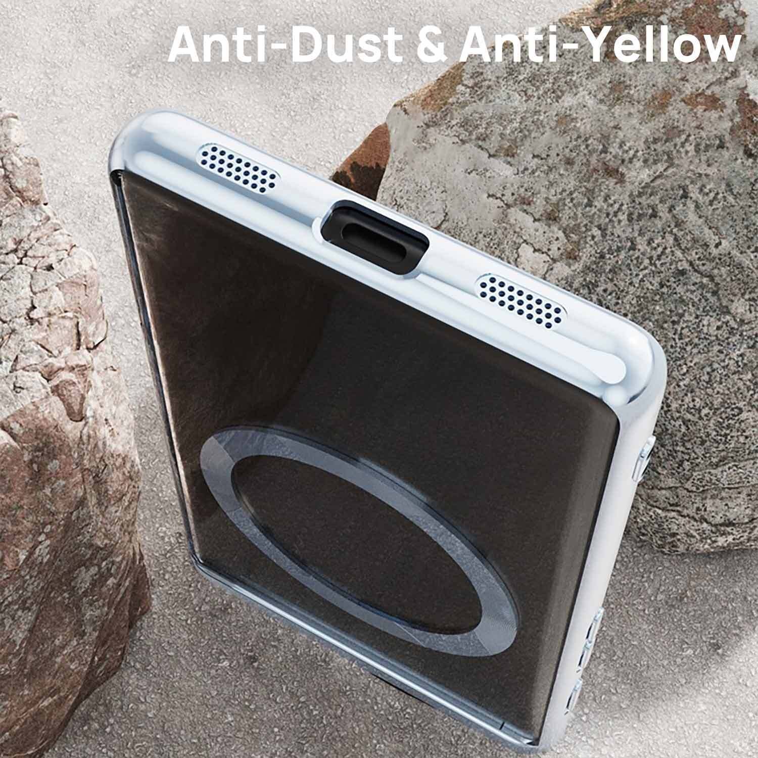 For Google Pixel 9 Pro XL Magnetic Mag Safe Case Clear Shockproof Case Cover