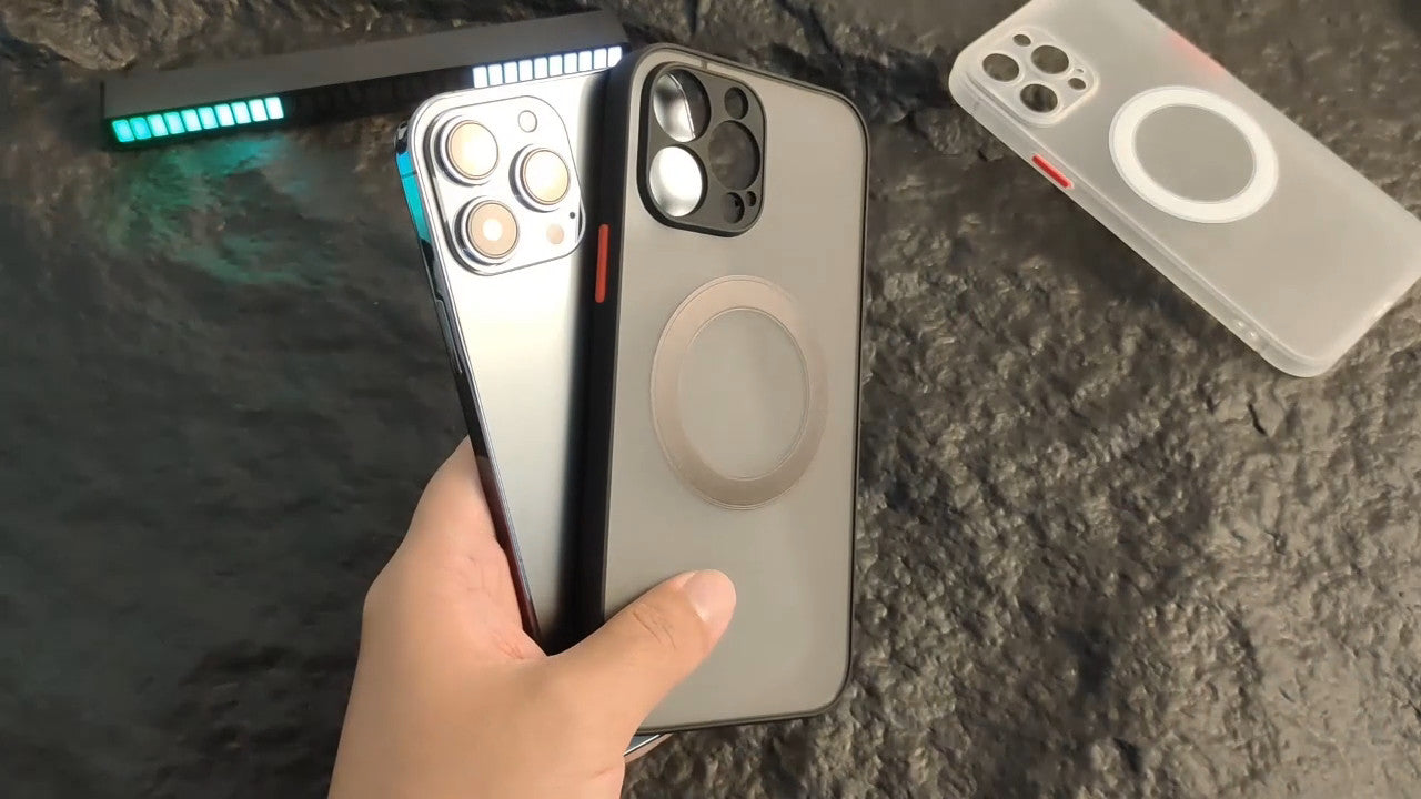 Shockproof Armor Magnetic Matte Case Cover For iPhone 17 Pro Max Air