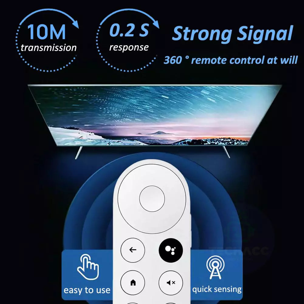 For Chromecast 4K Google TV Voice Bluetooth IR Remote Control G9N9N GZRNL AU