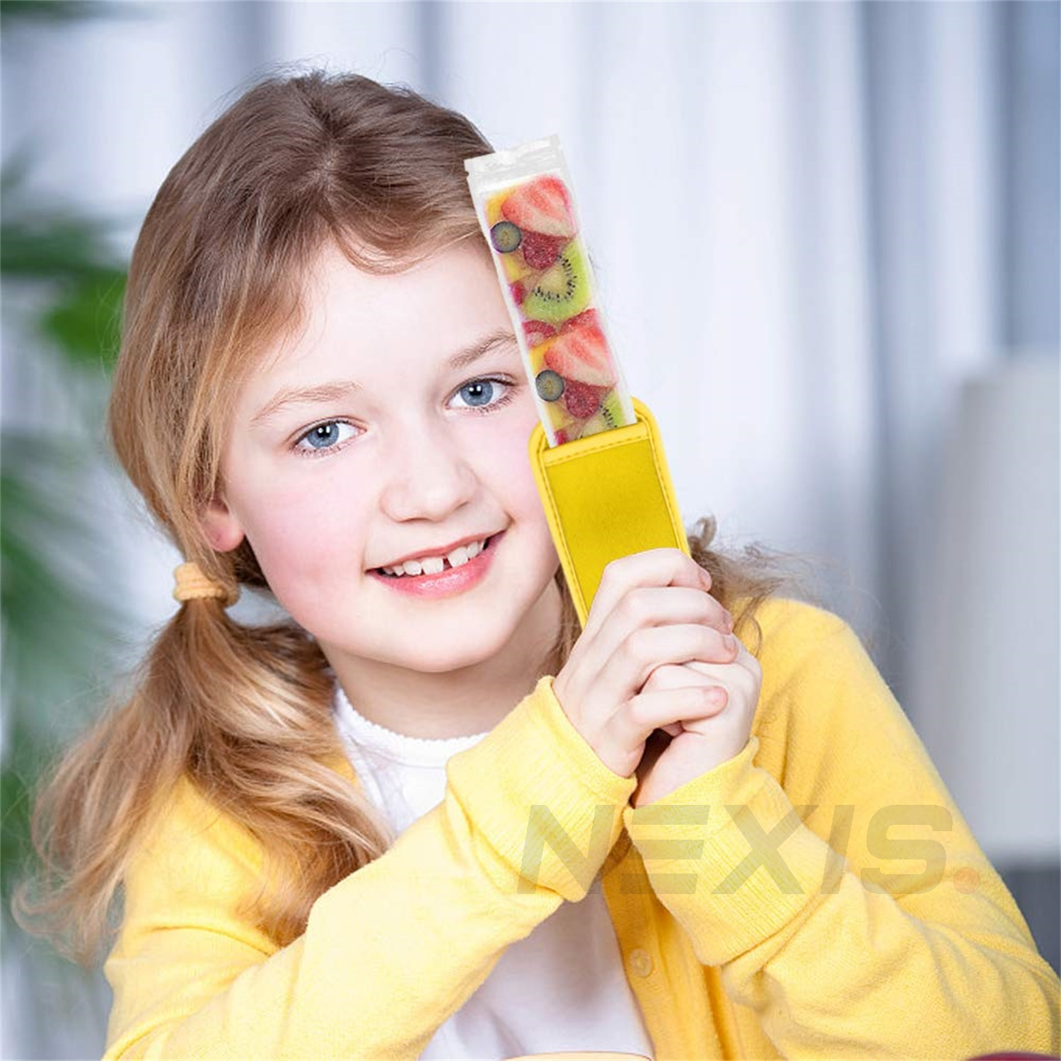 5PCS Colorful Ice Sleeves Freezer Reusable Summer Icy Block Lolly Cream Holder