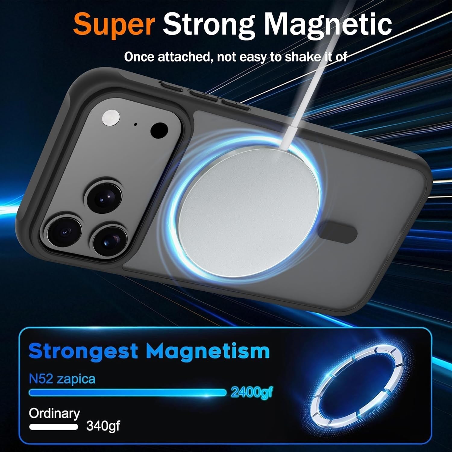 For iPhone 17 Pro Max Air Case Magsafe Clear Shockproof Bumper Camera Cover