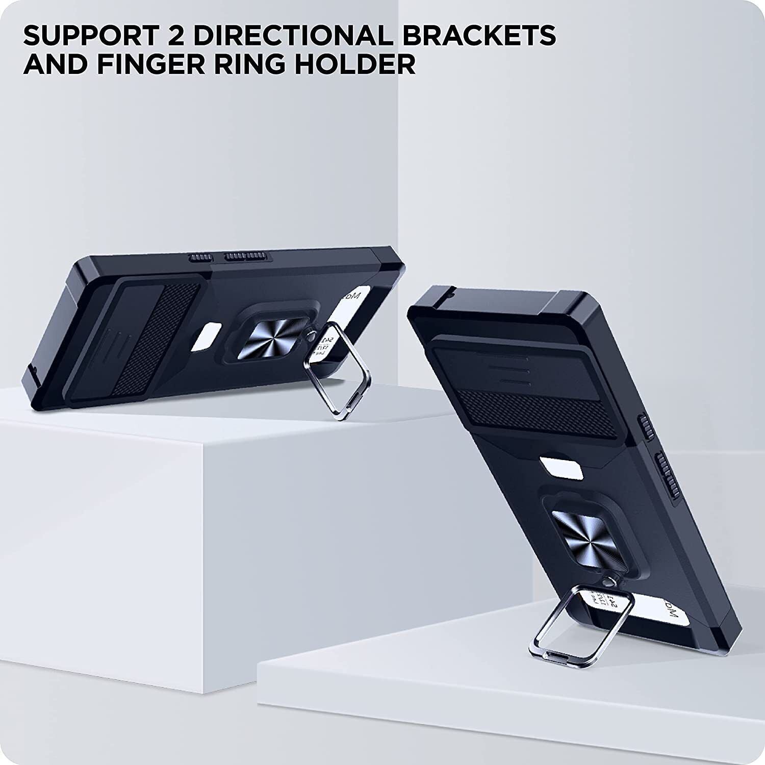 4in1 For Google Pixel 9 Pro Case Shockproof Wallet Card Cover Kickstand