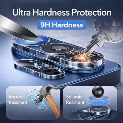 2-Pack For Samsung Galaxy S25 Series Glass Camera Lens Protector - detail image 5