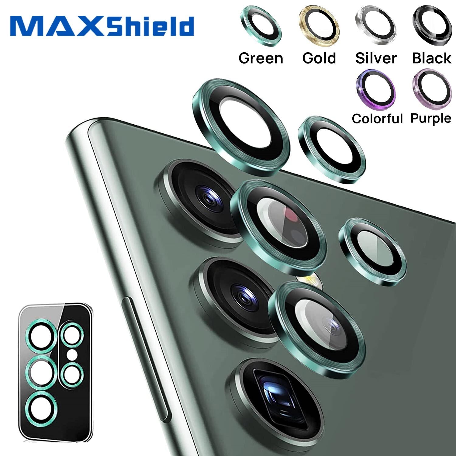 For Samsung Galaxy S25 Series Metal Camera Lens Cover Protector - detail image 3