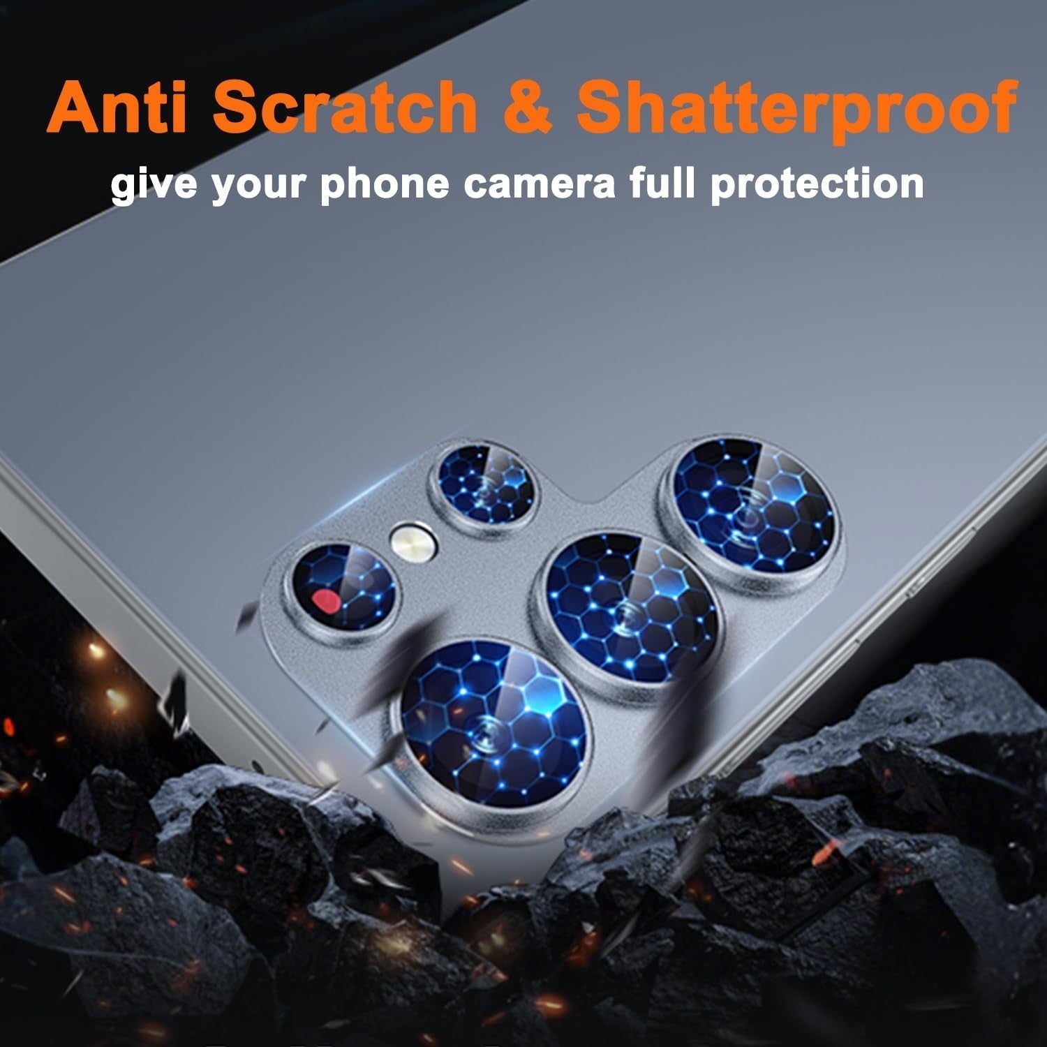 MAXSHIELD For Samsung Galaxy S25 Series Metal Camera Lens Protector - detail image 3