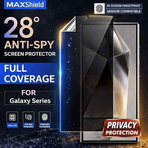 For Samsung Galaxy S25 Series Privacy Hydrogel Screen Protector - detail image 2