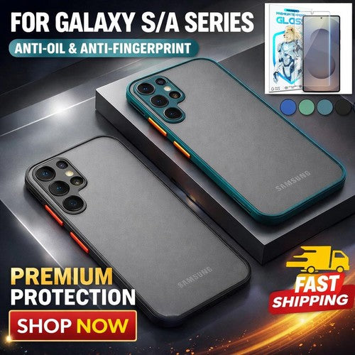 For Samsung Galaxy S25 Series Shockproof Armor Matte Bumper Case - detail image 2