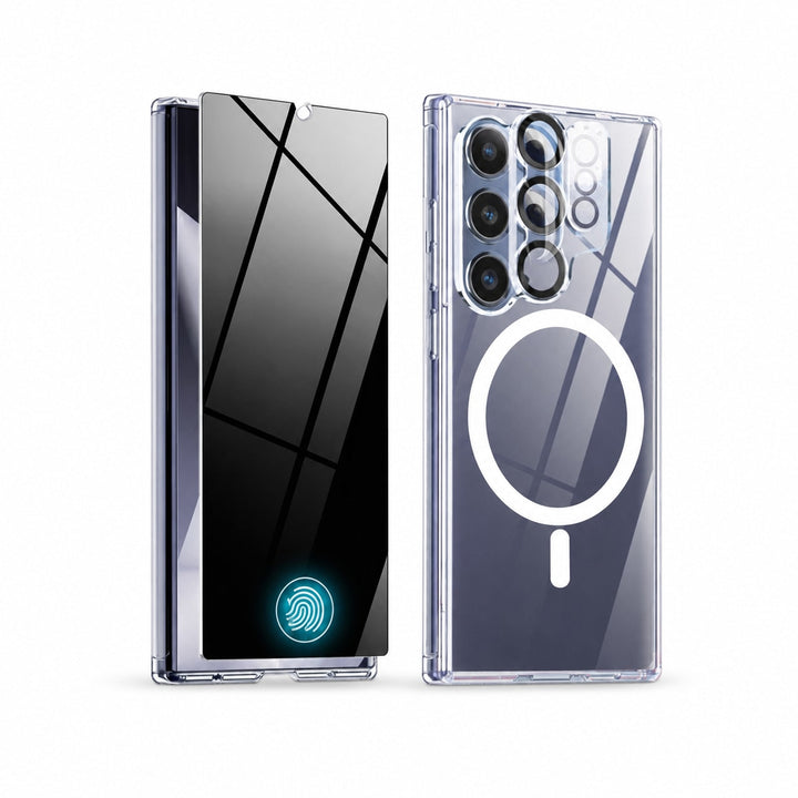 For Samsung Galaxy S26 Series Clear Shockproof Magnetic Case - main image