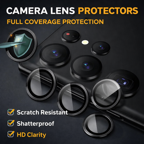 For Samsung Galaxy S26 Series Metal Camera Lens Cover Protector - detail image 8