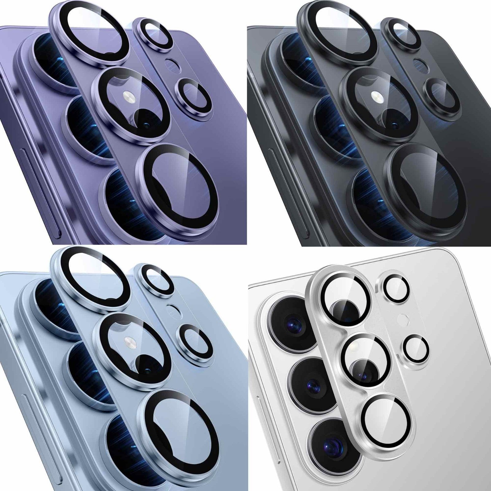 MAXSHIELD For Samsung Galaxy S26 Series Metal Camera Lens Protector - main image