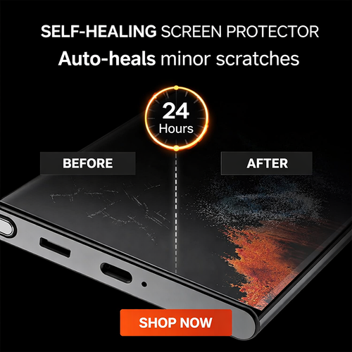 Hydrogel Screen Protector & Camera Lens Protector for Samsung Galaxy S25 Series - image 10