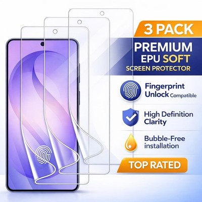 3-Pack For Samsung Galaxy S25 Series Hydrogel Screen Protector - detail image 2