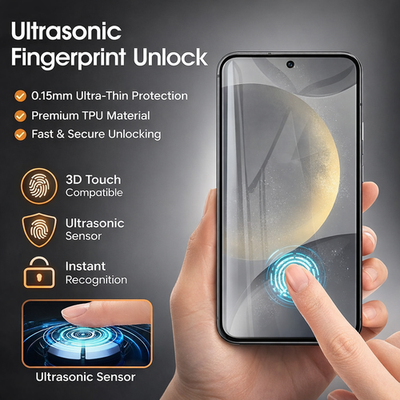 3-Pack For Samsung Galaxy S25 Series Hydrogel Screen Protector - detail image 4