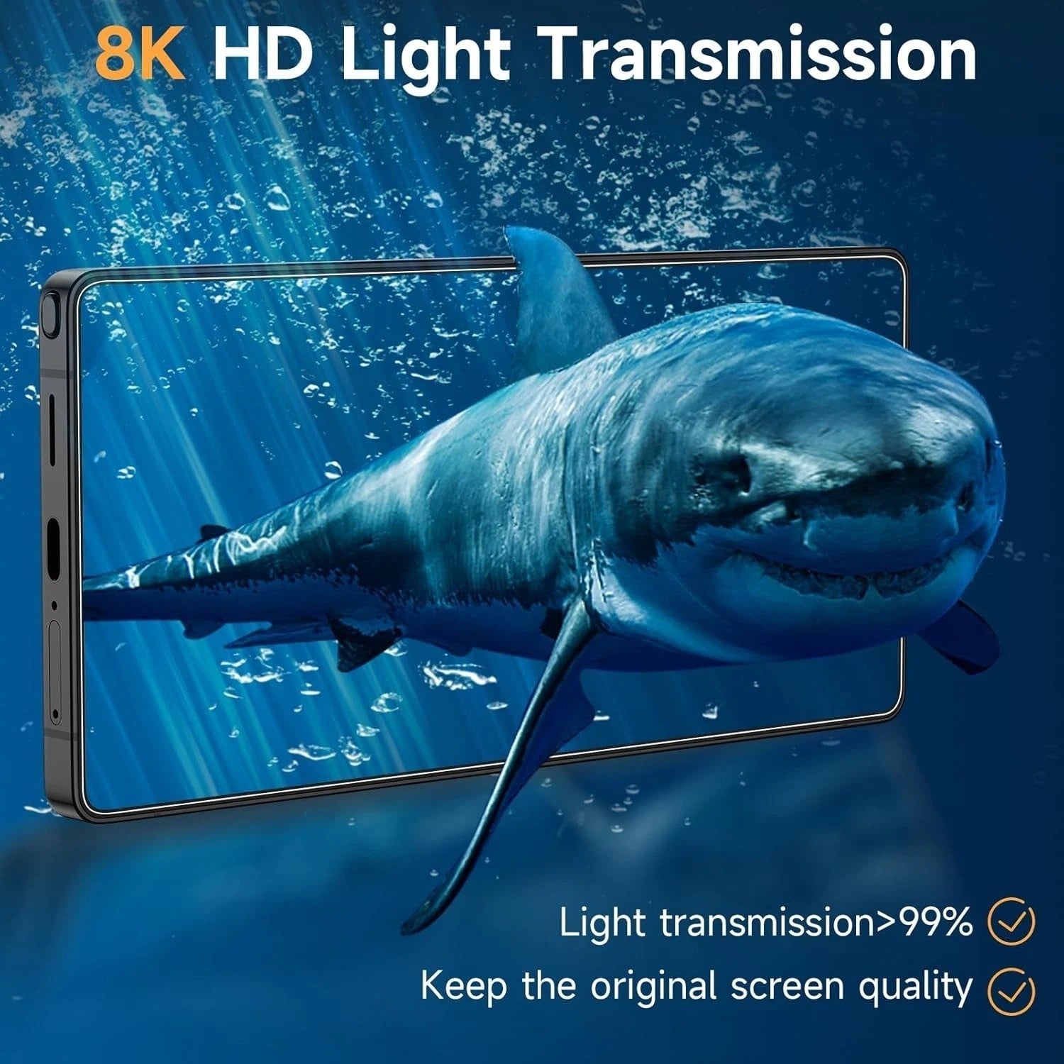 Samsung Galaxy S25 Series Clear & Privacy Tempered Glass Screen Protector - detail image 12