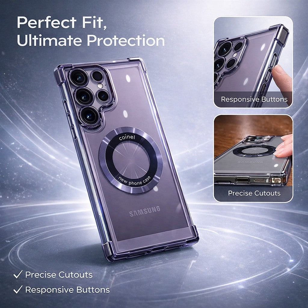 For Samsung Galaxy S25 Series MagSafe Bumper Shockproof Case - detail image 5