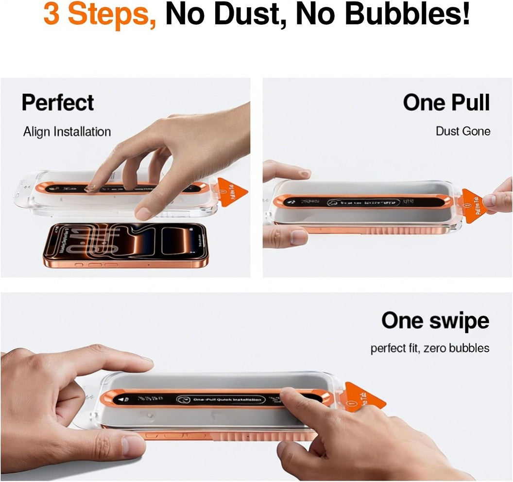 Samsung Galaxy S26 Series Clear & Privacy Tempered Glass Screen Protector - detail image 3