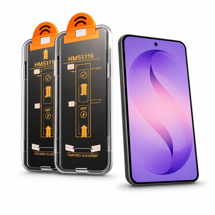 Samsung Galaxy S26 Series Clear & Privacy Tempered Glass Screen Protector - main image
