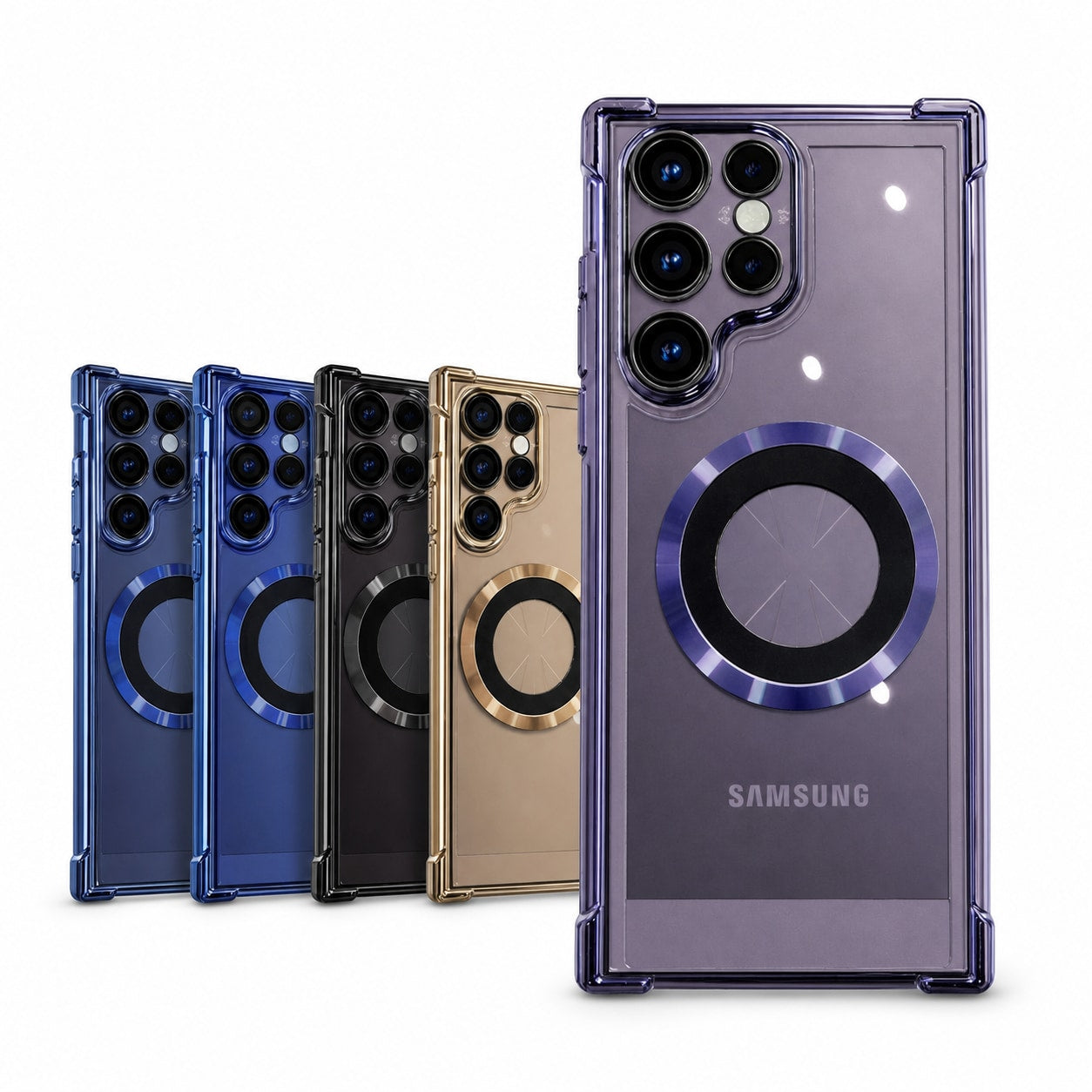 For Samsung Galaxy S26 Series MagSafe Bumper Shockproof Case - main image