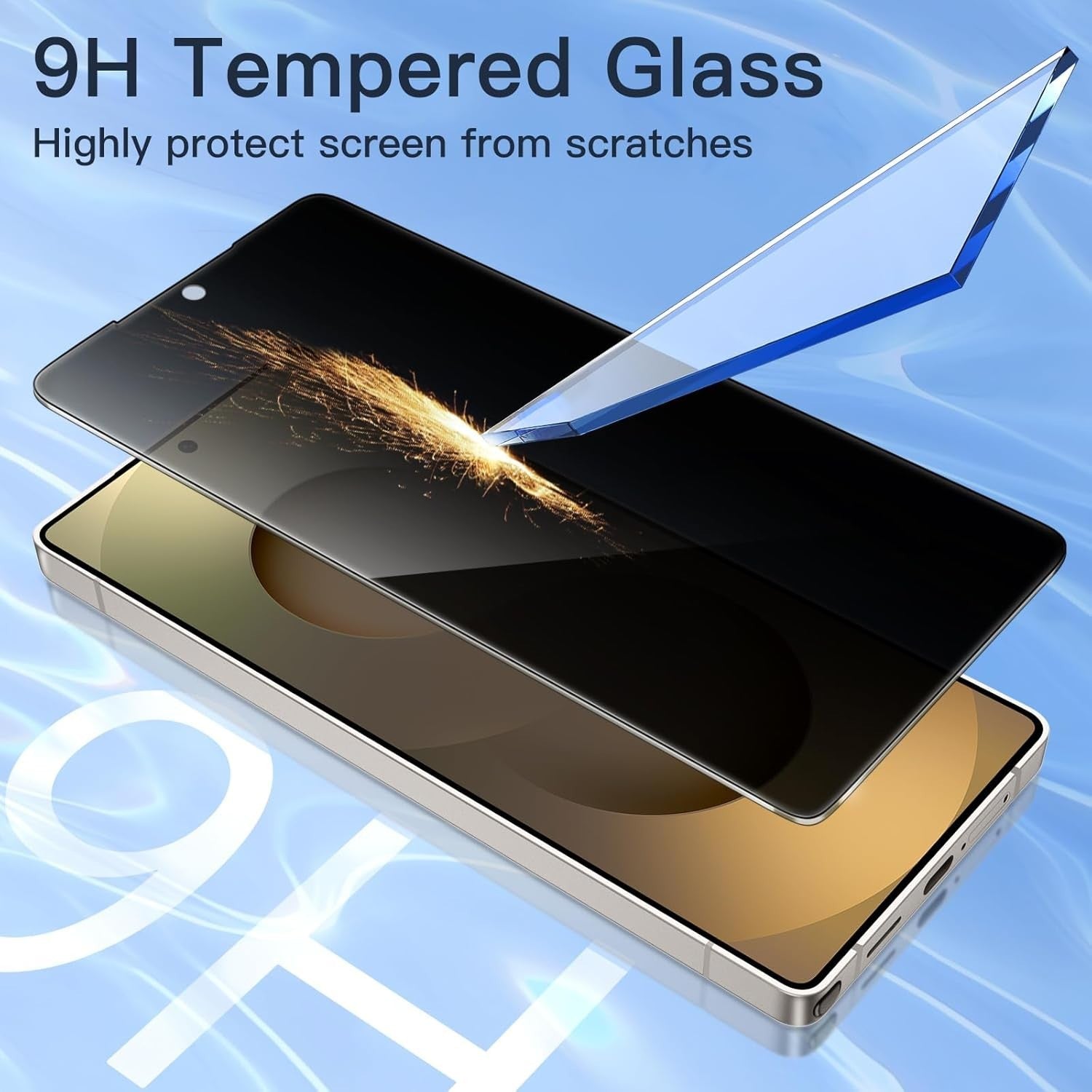 2-Pack Samsung Galaxy S26 Series Privacy Glass Screen Protector - detail image 7