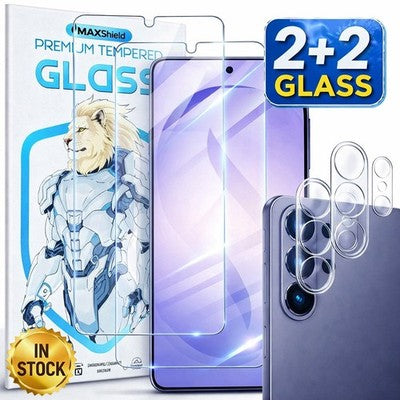 Tempered Glass Screen Protector & Camera Lens Protector for Samsung Galaxy S26 Series - image 2