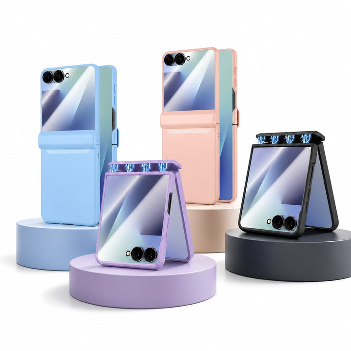 For Samsung Galaxy Z Flip 8 Shockproof Hinge Protection Slim Case - main image