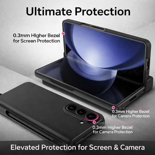 Rugged Full Protection Case with S Pen Holder for Samsung Galaxy Z Fold 8 & Z Fold 8 Ultra - image 4
