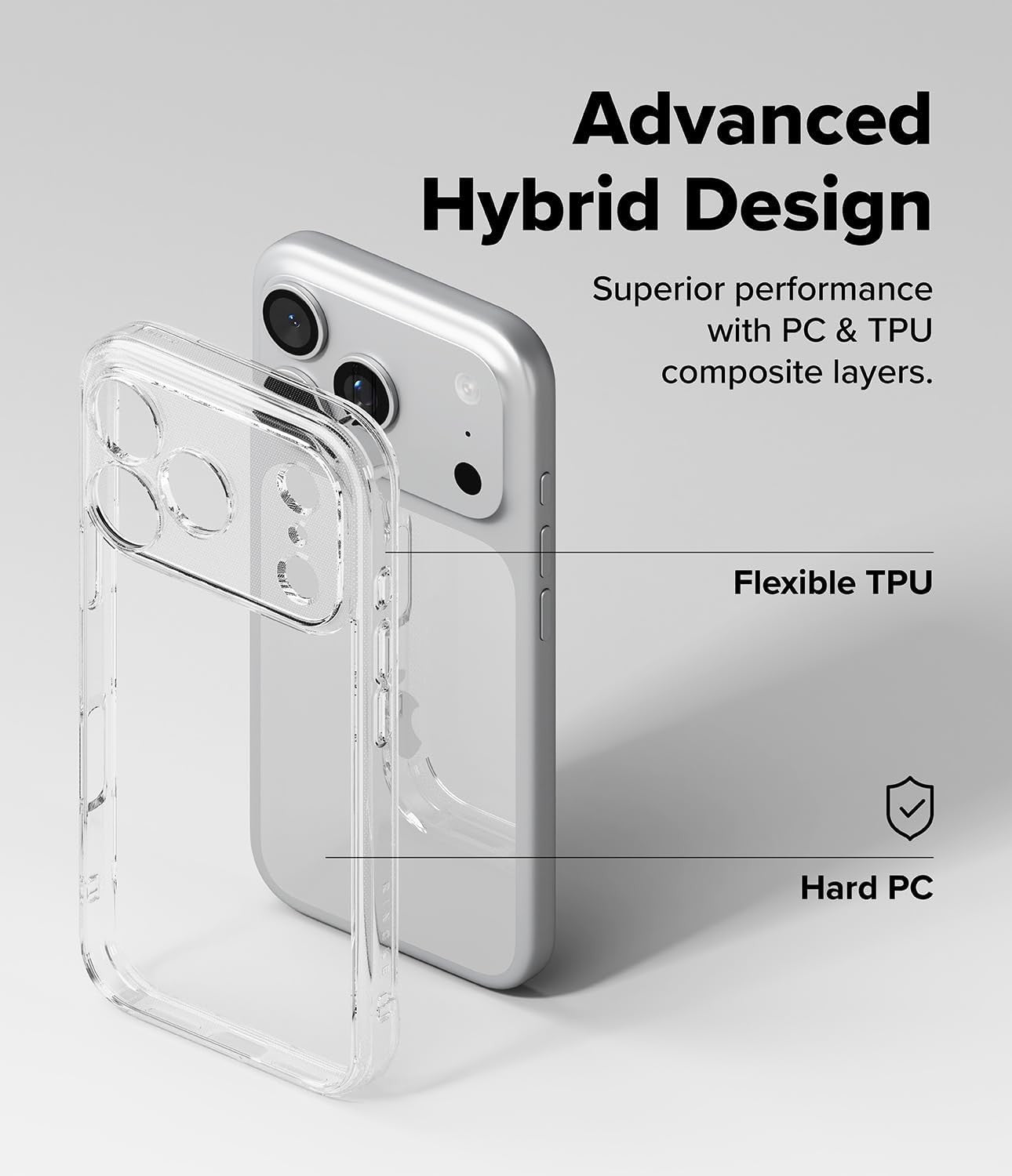 Shockproof Clear Case with Camera Protection for iPhone 14 Series - image 3