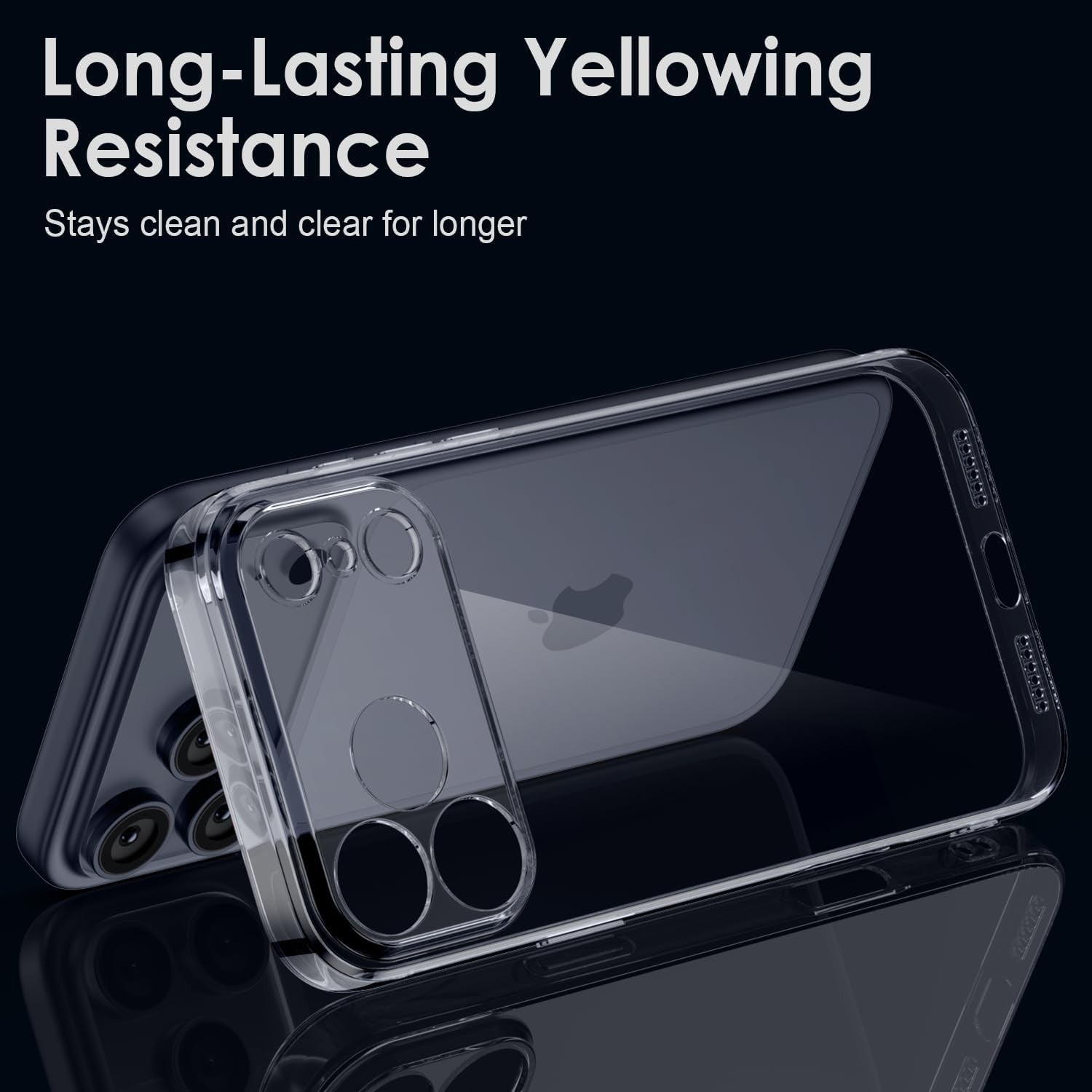 Shockproof Clear Case with Camera Protection for iPhone 16 Series - image 8