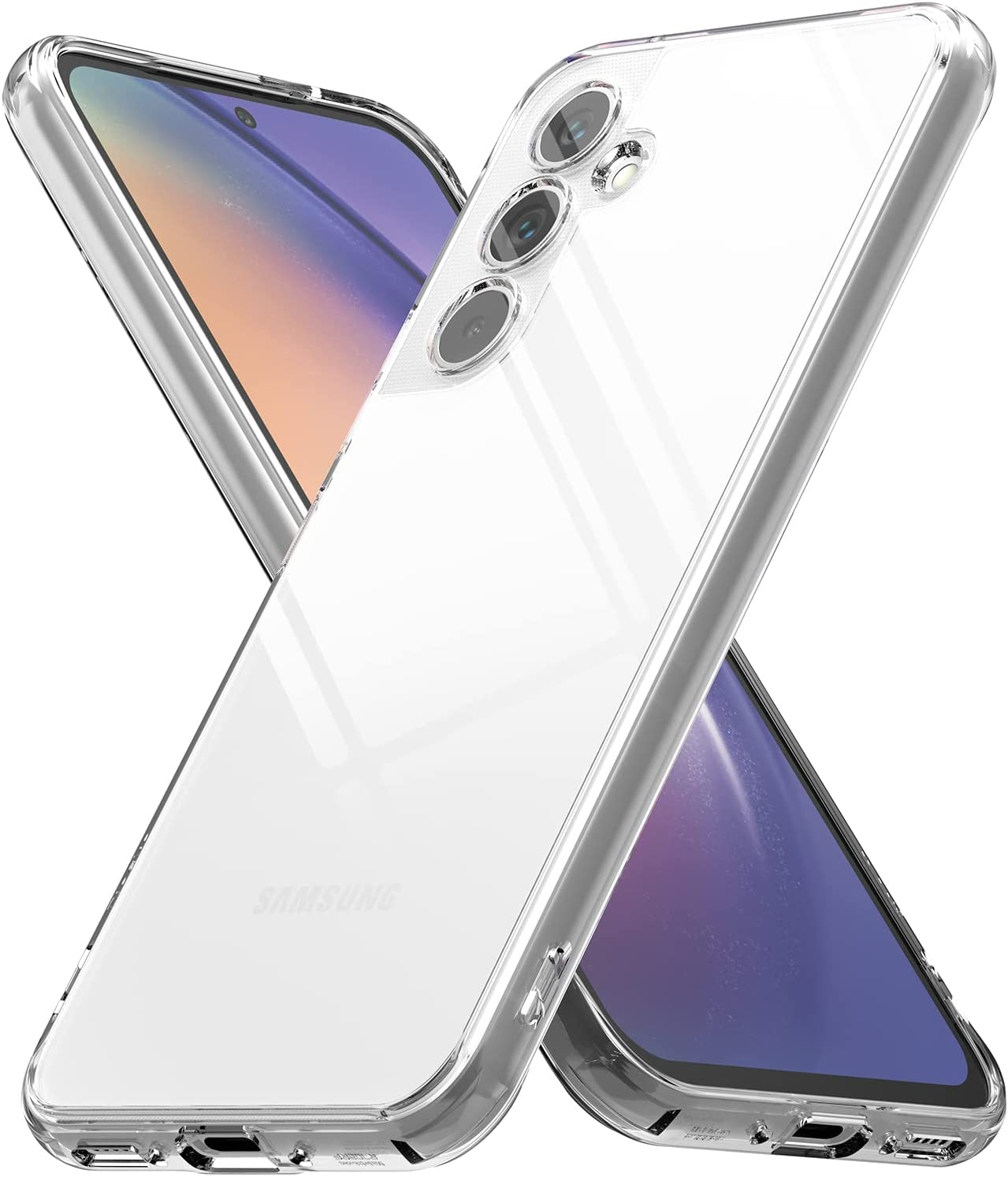 For Samsung Galaxy A05S 4G Case Shockproof Clear Slim Cover