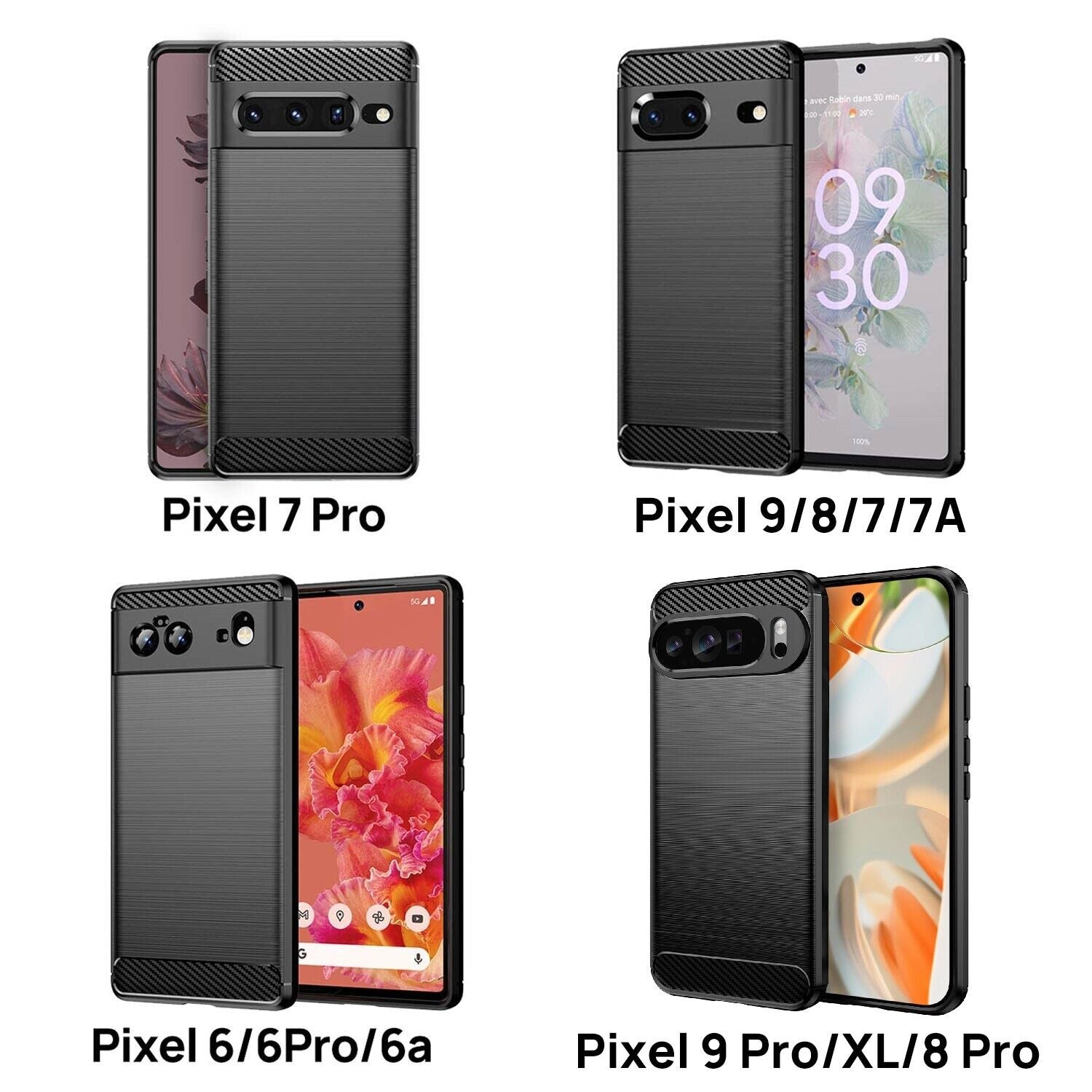For Google Pixel 9 Pro XL Case Shockproof Heavy Duty Cover