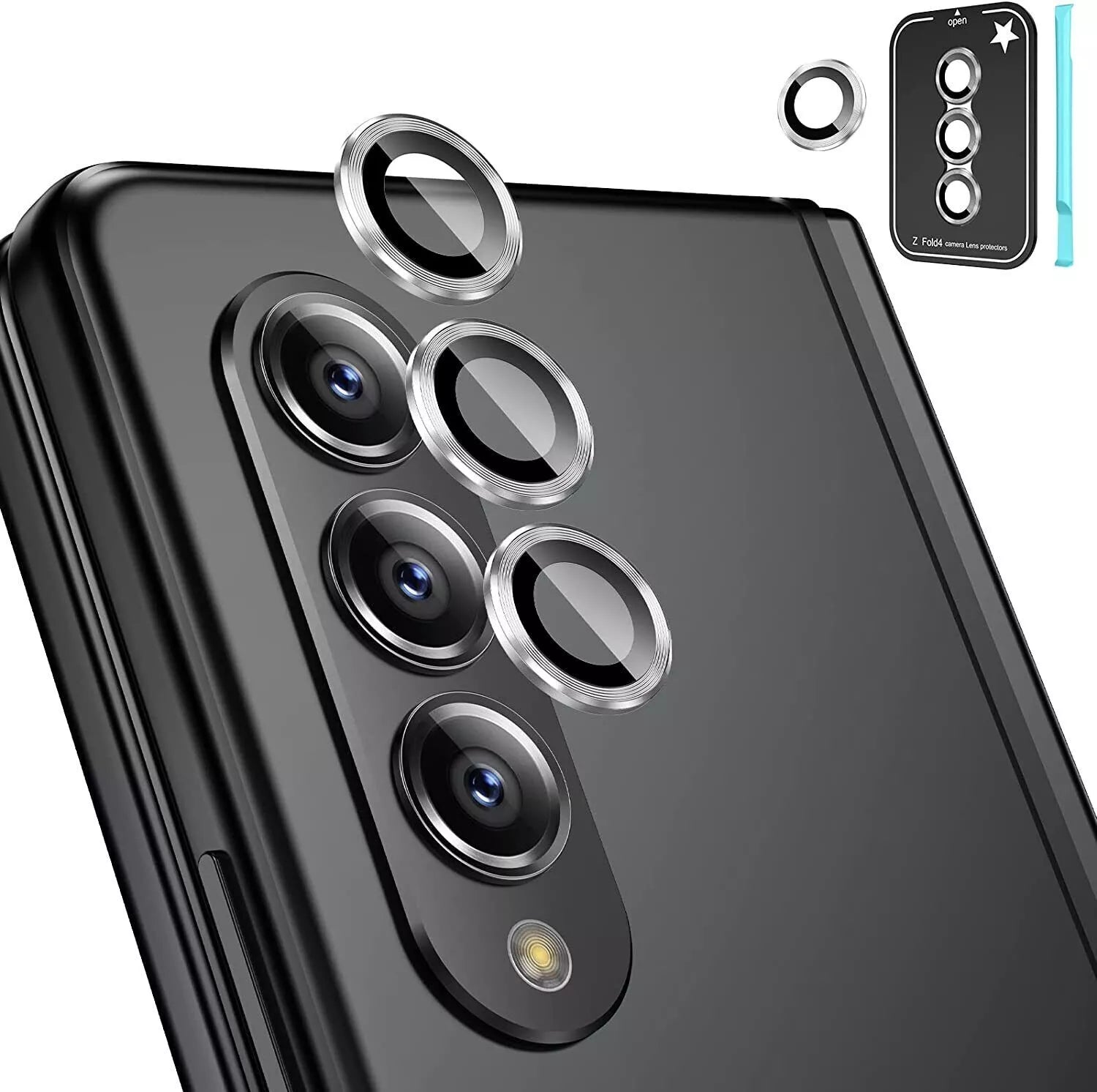 For Samsung Galaxy Z Fold/Flip 6 Camera Lens Tempered Glass Full Protector