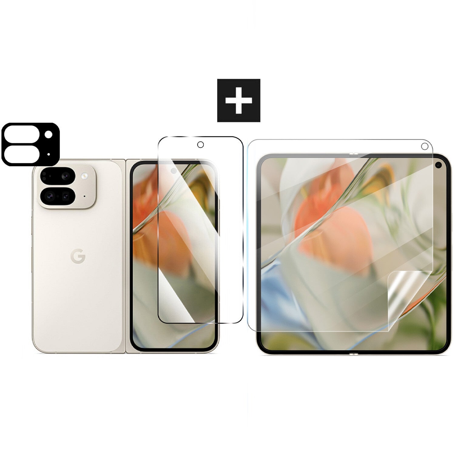 For Google Pixel 10 Pro Fold Hydrogel Tempered Glass Screen Camera Protector