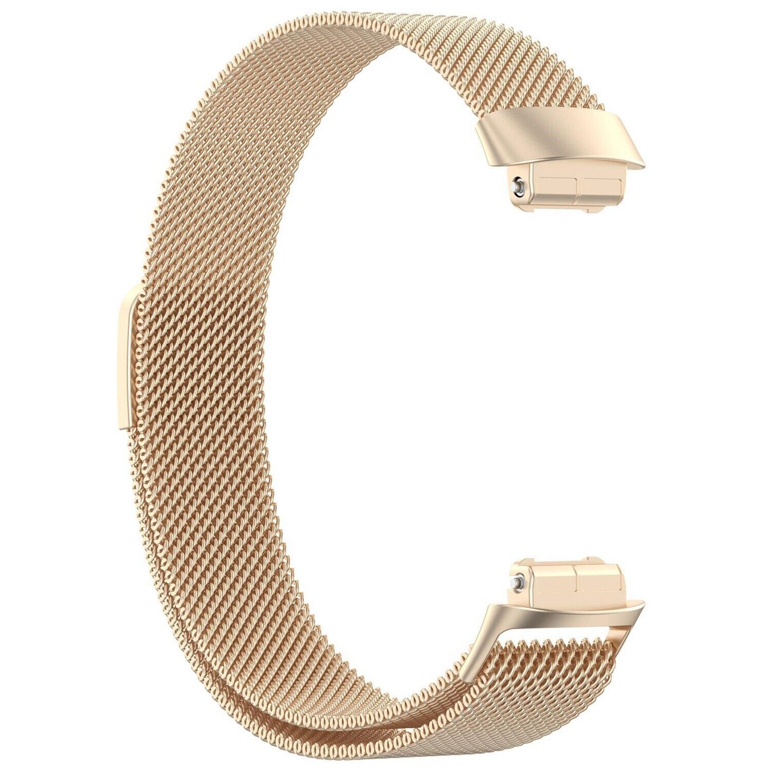 For Fitbit Inspire 3 Stainless Steel Magnetic Replacement Band