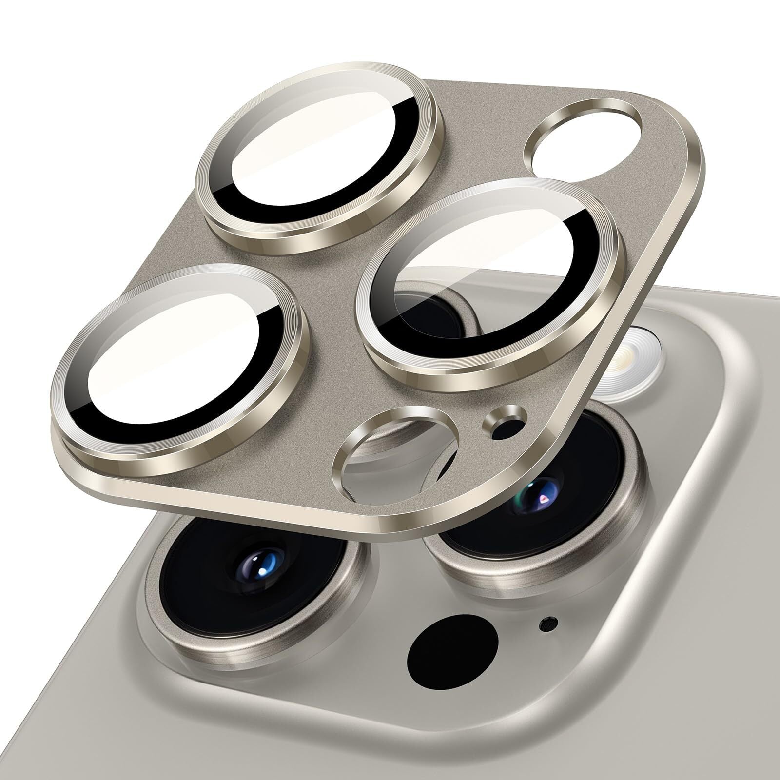 For Apple iPhone 17 Pro Max Air Camera Lens Metal Glass Ring Protector