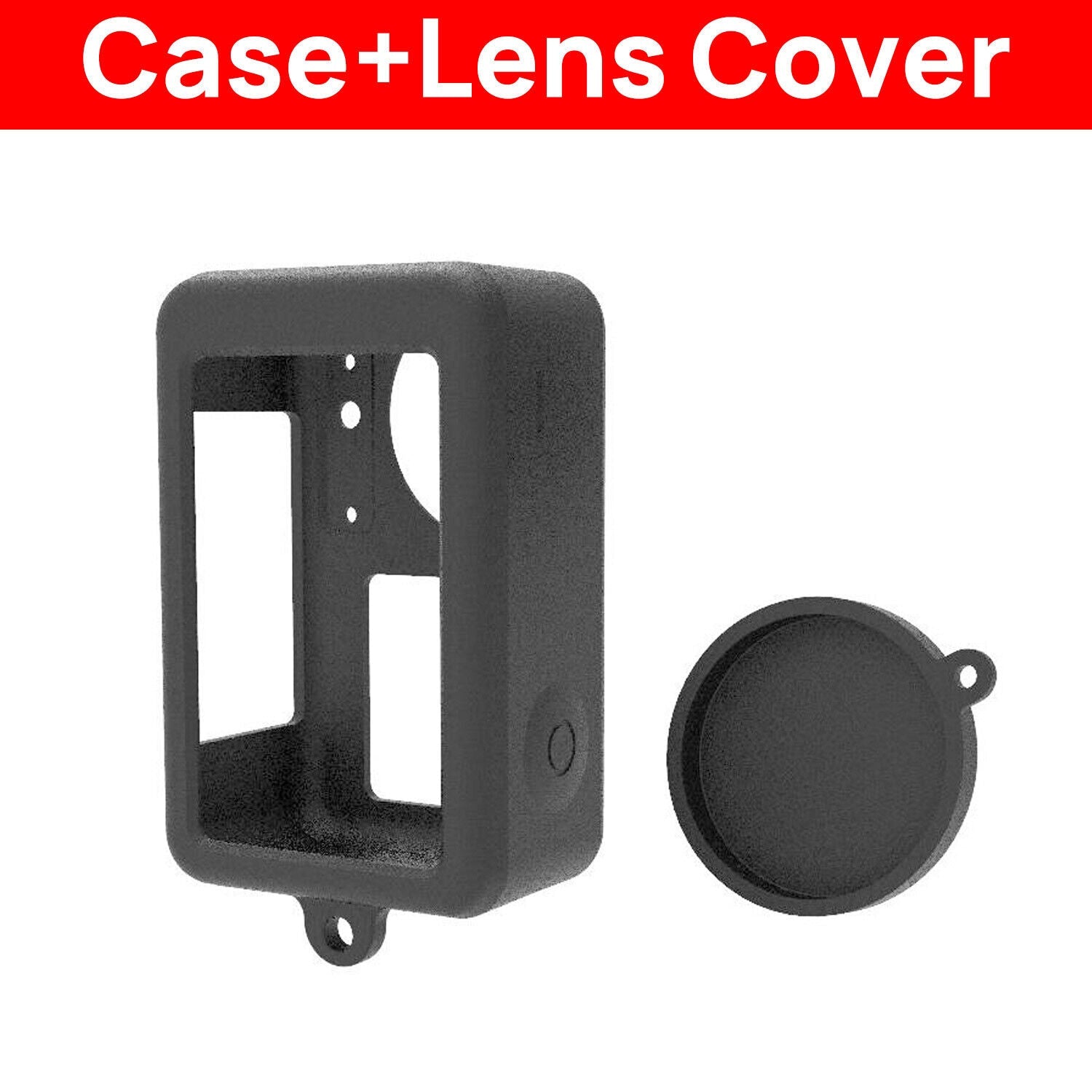 For Dji Osmo Action 4 3 Case Cover Camera Lens Cap Screen Shockproof Protection