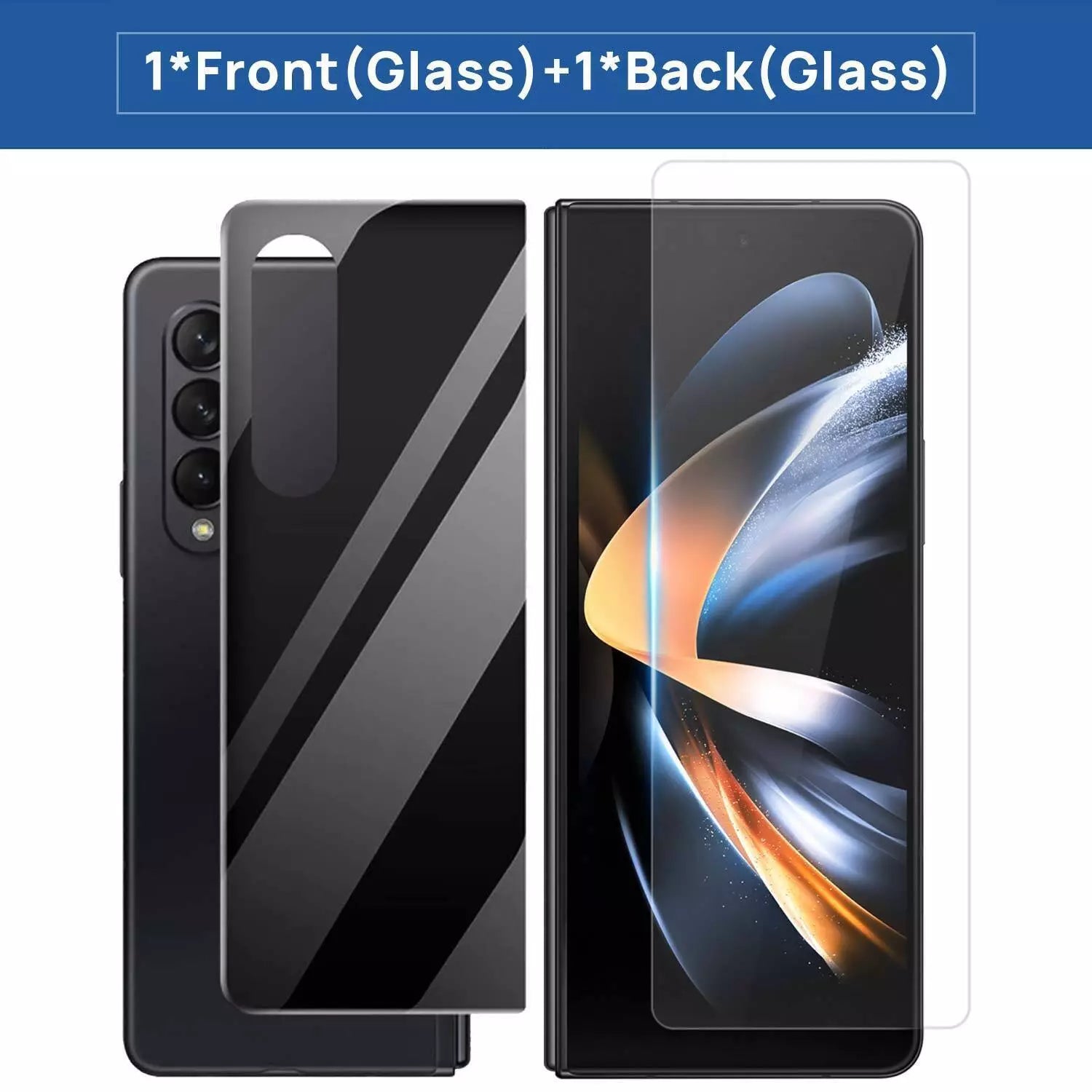 MAXSHIELD For Samsung Galaxy Z Fold 6 5G Glass Screen Lens Camera Protector