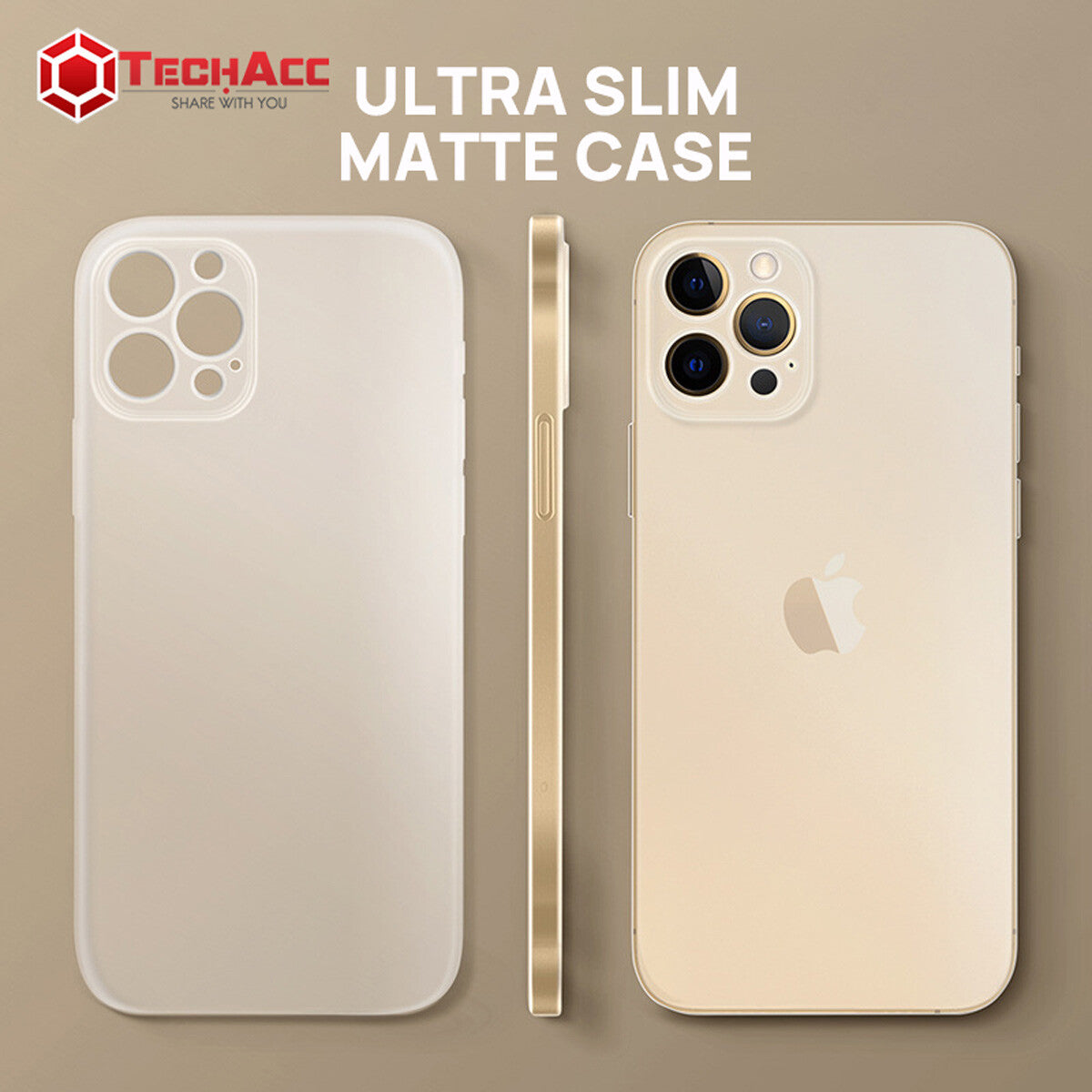 Matte Case For iPhone 17 Pro Max Air Ultra Slim Shockproof Cover