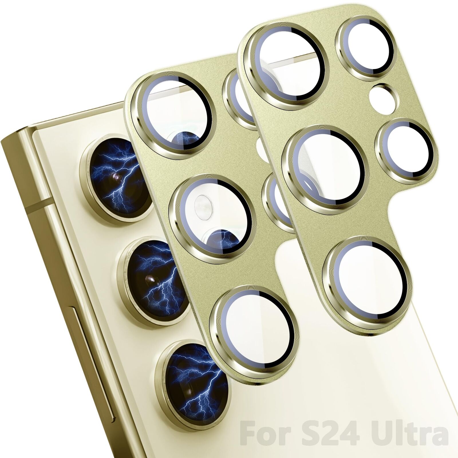 For Samsung Galaxy S24 Plus Ultra 5G Camera Metal Lens Protector