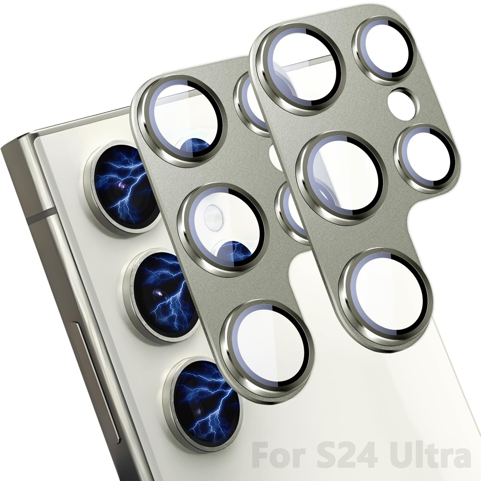 For Samsung Galaxy S24 Plus Ultra 5G Camera Metal Lens Protector