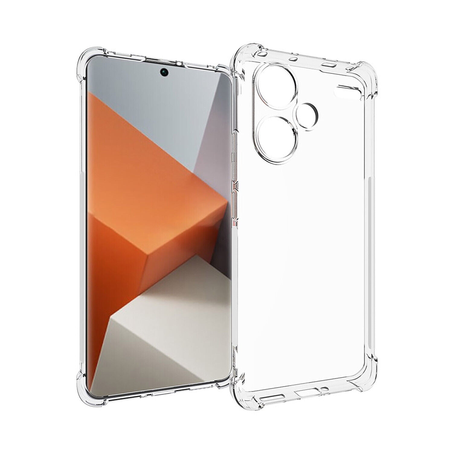 For Xiaomi Redmi Note 13 Pro Plus 5G 13C 12 Clear Case Shockproof Cover