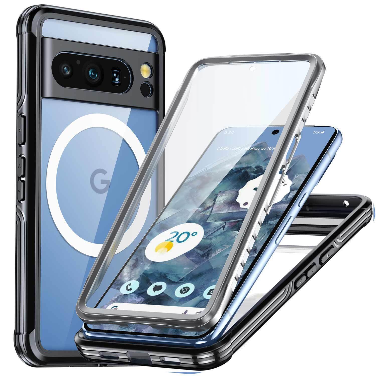 For Google Pixel 9 Pro XL Case Magsafe Magnetic Shockproof 360 Full Cover Cover