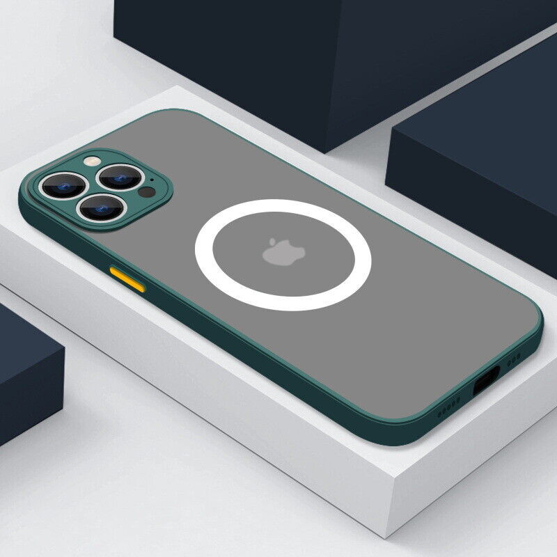 Shockproof Armor Magnetic Matte Case Cover For iPhone 17 Pro Max Air