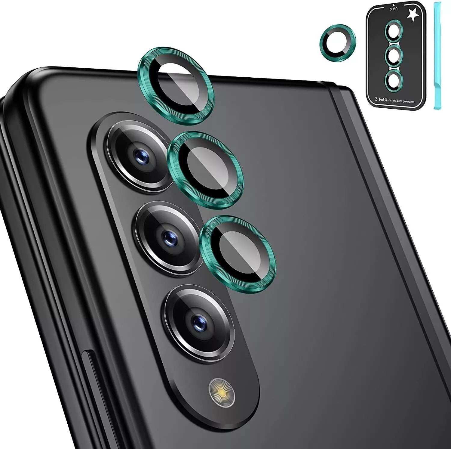 For Samsung Galaxy Z Fold/Flip 6 Camera Lens Tempered Glass Full Protector