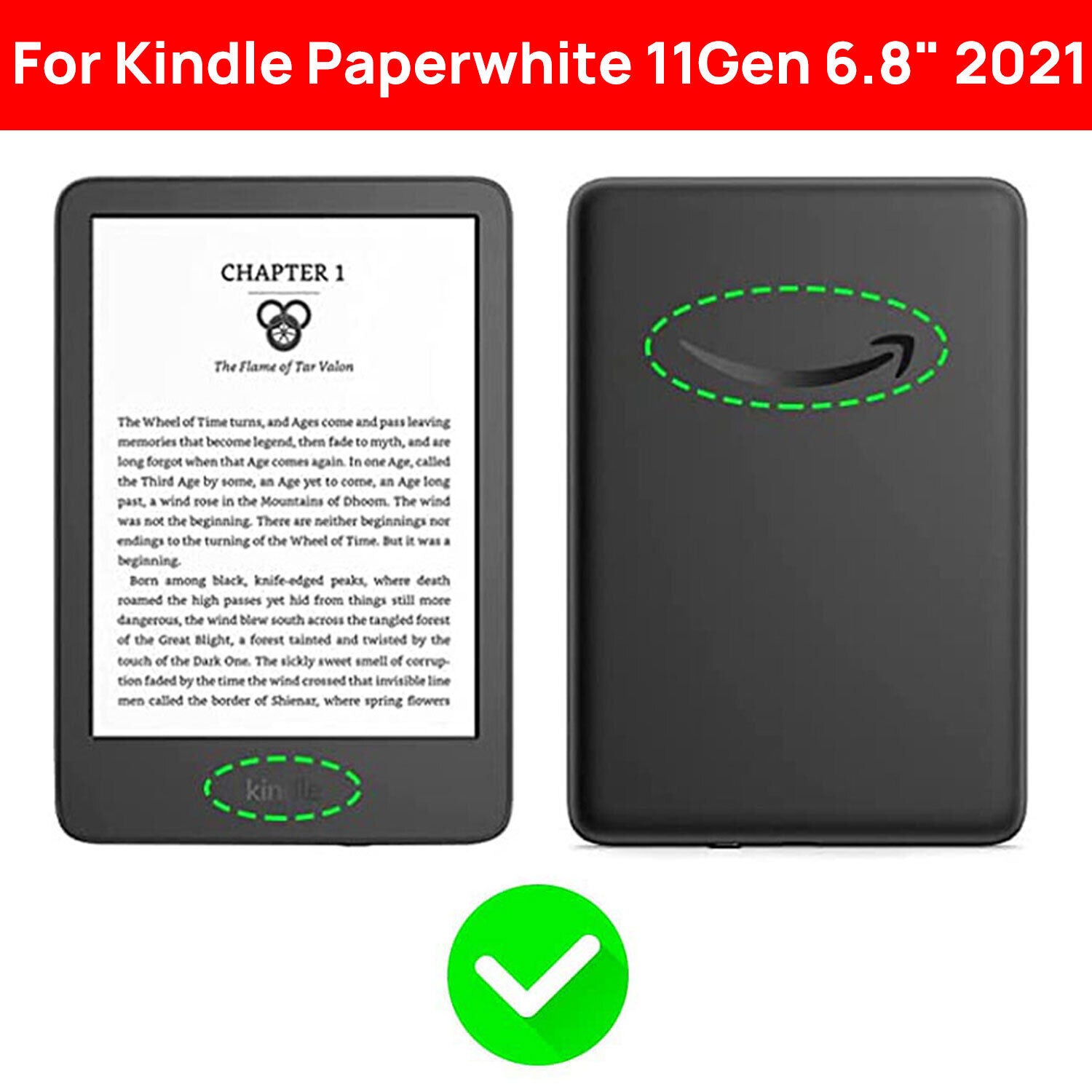 For Amazon Kindle Paperwhite 10th 11th Gen 6.8" 6" Smart Flip Case Cover AU